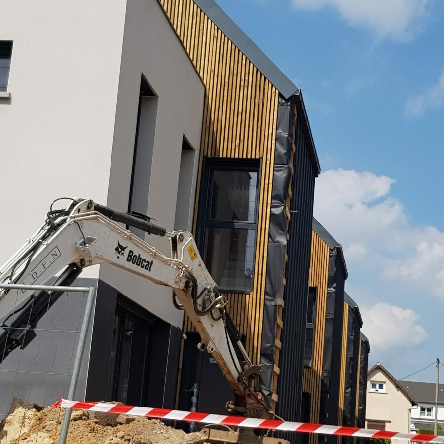 ESTB Ingénierie - Cabinet d'étude construction, 4 maisons d'habitation sur Bois-Guillaume en Normandie